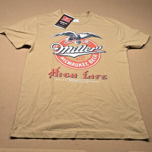 Miller high life eagle top cotton tshirt